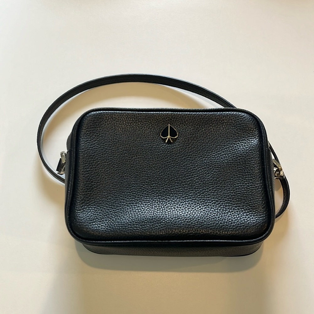 Kate Spade small black camera bag